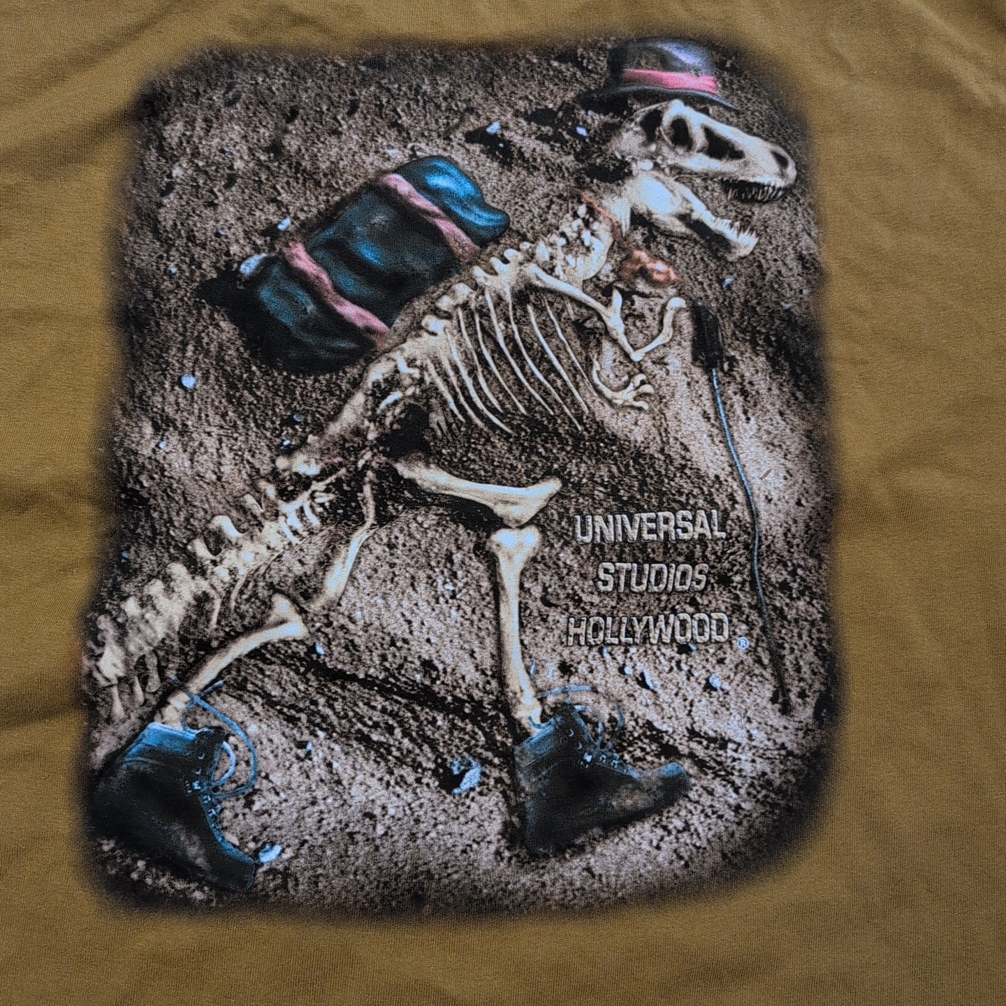 Vintage 1996 Jurassic Park Universal Studios Hollywood T-Rex Hiker XLarge NWT image 8