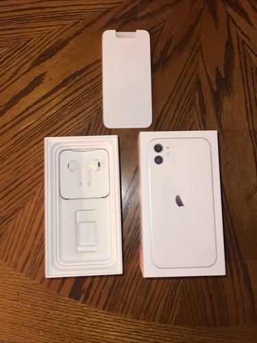 iPhone 11 White Box Original Apple Box With Headphones - 第 3/3 張圖片
