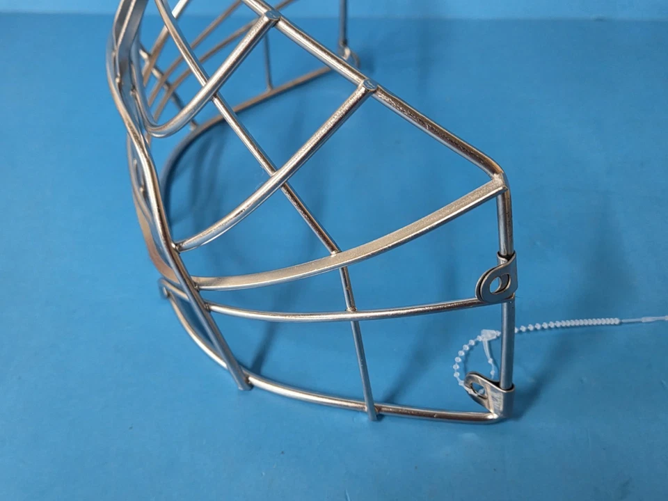 Vaughn 7700 Hockey Goalie Helmet Straight Bar Cage Mask 258g Metal Attach — 第 4/4 张图片