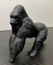 Schleich Gorilla Male  Animal Figure Retired D-73527 Silver Back