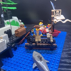 LEGO 6273 Pirates Rock Island Refuge 100% Complete Vintage Retired Set