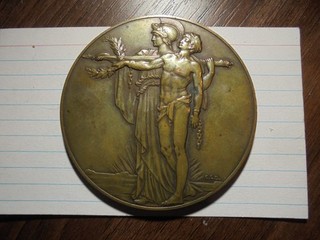 WW1 Private purchase "Memorial Plaque". (Box/107)