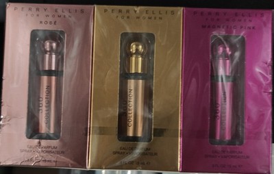 Perry Ellise for Women Set of 3 Eau de Parfum 3x 0.5 Oz