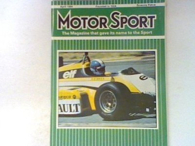Renault´s new 25 - 4. Heft 1984 - Motor Sport - The Magazine that gave its name