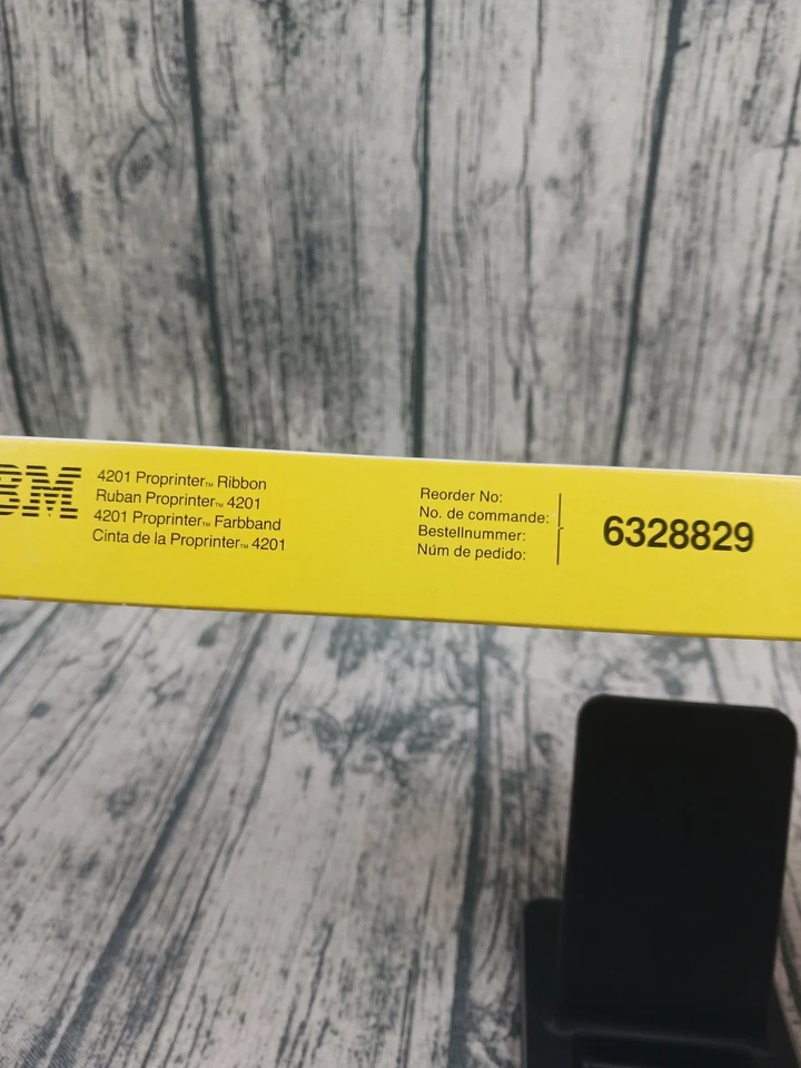 Original IBM Proprinter (4201) Ribbon (6328829) Black - Open Box - Image 2 of 4