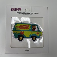Scooby-Doo Premium Jumbo Puffy Sticker The Mystery Machine  Gang NEW