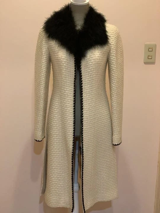 Cappotto lungo CHANEL Karl Lagerfeld epoca 38