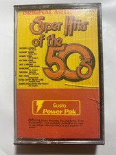Various Super Hits of the 50s Cassette 1978 Gusto Records