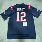 Tom Brady Autographed New England Patriots Jersey Beckett COA NFL Signed