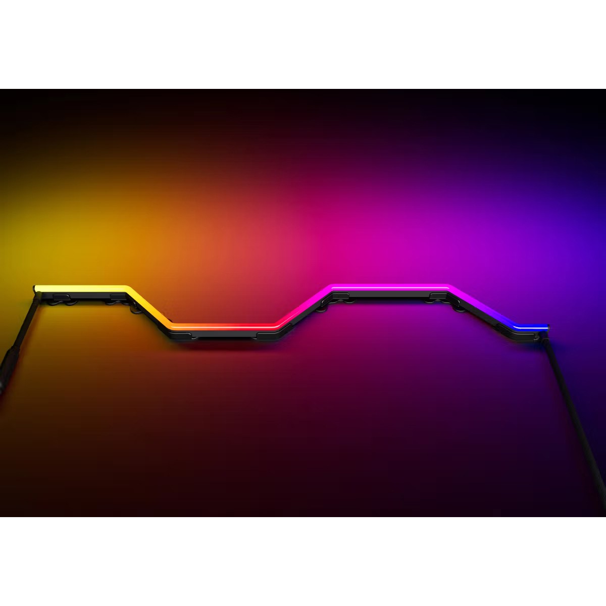 HYTE LN60 Noodle 2nd Gen ARGB LED Light Strip for Y-Series Gaming PC Cases, Blac