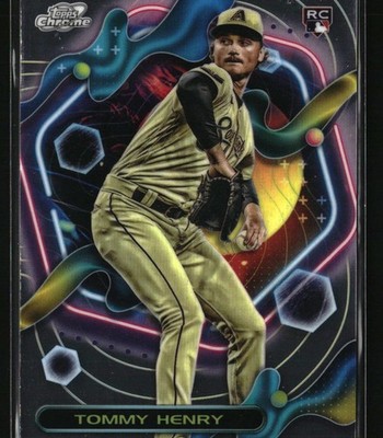 2023 Topps Cosmic Chrome Tommy Henry Rookie #86 RC Arizona Diamondbacks