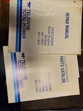 Wisconsin Robin Engine Model W1-185V W1-145V Repair Manual AND Parts Catalog