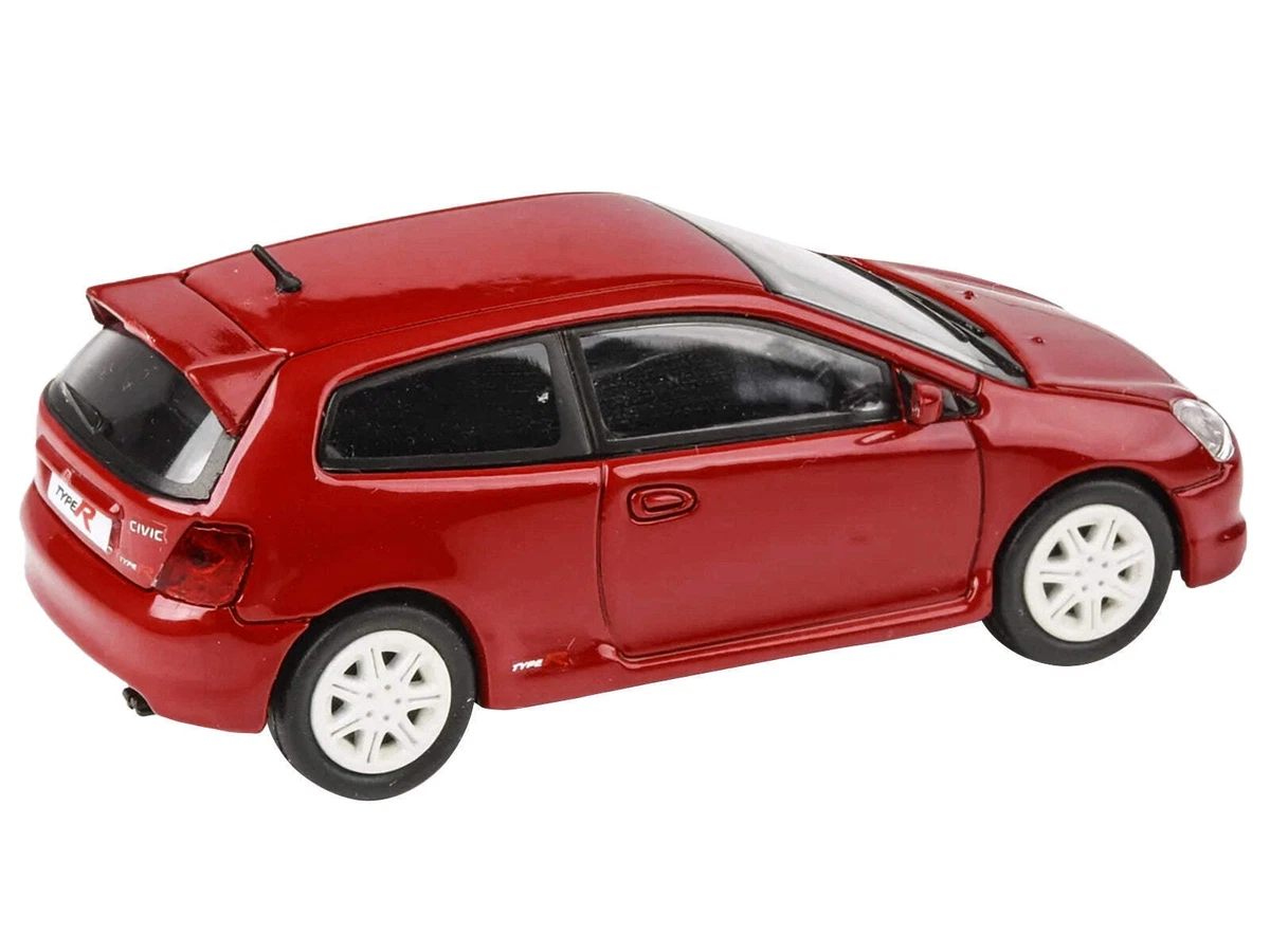 Modellino in miniatura Honda Civic 1/64 Mini GT Type R (FK8) nero