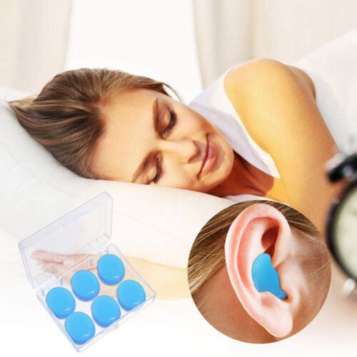 Deformable Soft Silicone Ear Plugs Putty Ear Plugs For Sleeping Swimming Bathing - Picture 1 of 17