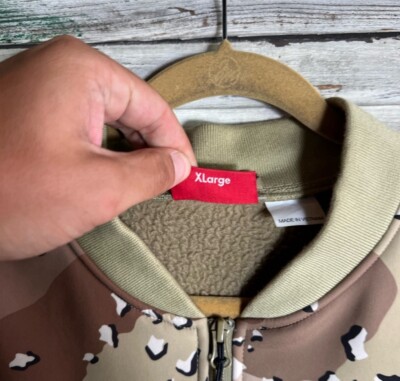 SUPREME WINDSTOPPER WORK VEST XL CHOCOLATE CHIP CAMO FW22 | eBay