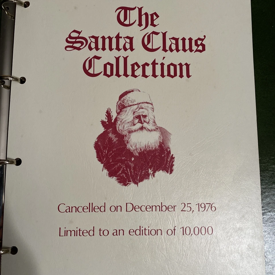 1976 Santa Claus Stamp Cover Collection Russia USSR  December 25 Limited - Image 2 of 4