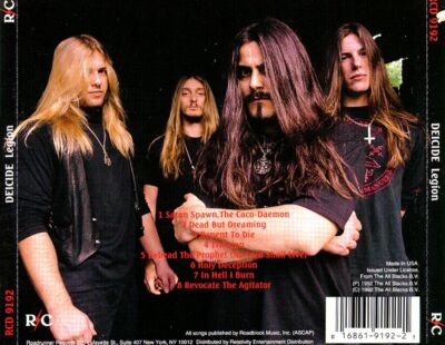 LEGION, Deicide, Disincarnate,4枚セット