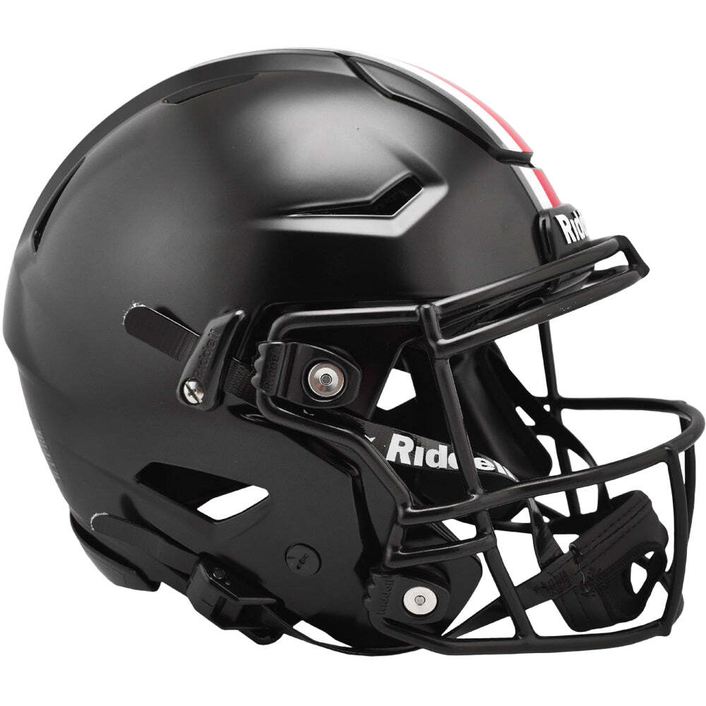 OSU Buckeyes Black Riddell SpeedFlex Full Size Authentic Football