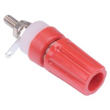 CLIFF Red 4mm Binding Post Socket 15A CL1506