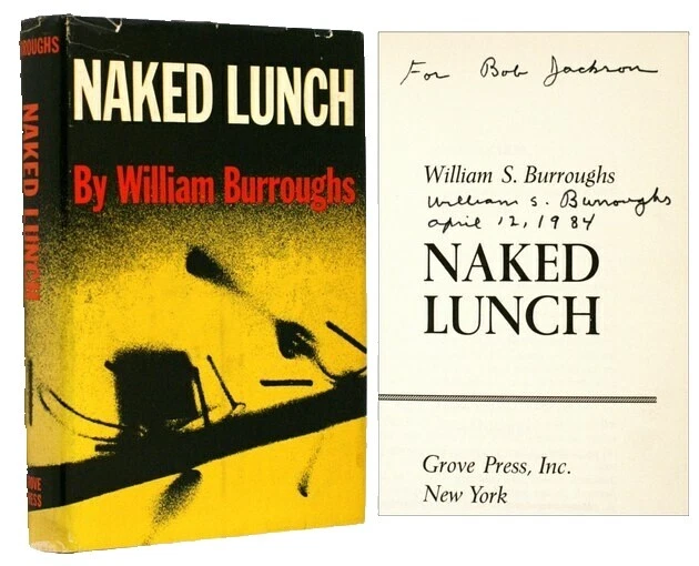 Antiguos y de colección William S. Burroughs firmado Books