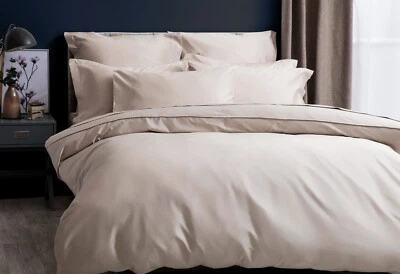 Belledorm 450 Thread Count Pima Cotton Bed Linen in Oyster