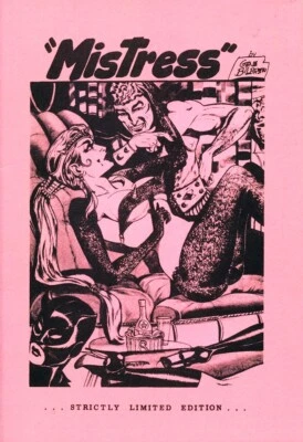 MISTRESS Reprint Of 1958 GENE BILBREW Illustrated 'zine ~ Vasta Editions 2024