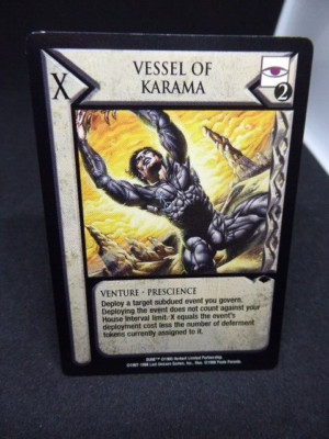 RICHTER DER VERÄNDERUNG: DUNE CCG-KARTE - SCHIFF VON KARAMA-1997-1998