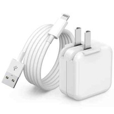 12W Genuine Wall Charger Apple iPhone iPad iPod touch Pro Air Mini A1671 A2604