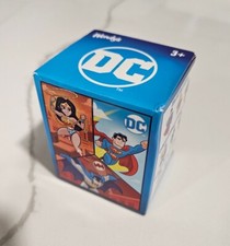 Wendy  s Kids Meal Toy DC HEROES Characters 3 Mini Figures In Box 6 Unopened