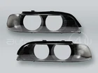 DEPO w/Smoke Headlight Lens Cover PAIR fits 1996-2000 BMW 5-Series E39