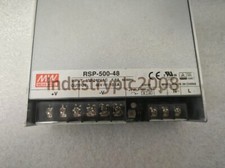USED MEAN WELL RSP-500-48 Switching Power Supply
