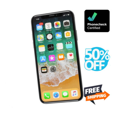 Apple iPhone XS 64GB 256GB GSM Unlocked Verizon ATT Pristine Smartphone 