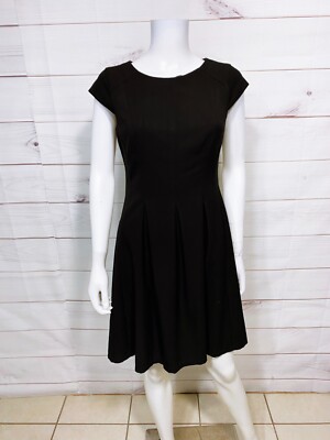 AB Studio Womens Dress Size 2 Black Short Sleeve Back Zip | eBay AB Studio Womens Dress Size 2 Black Short Sleeve Back Zip | eBay