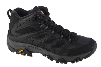 Trekkingschuhe Herren, Merrell Moab 3 Thermo Mid WP, Schwarz