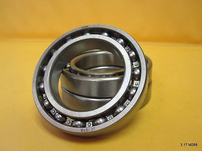 Three (3) KML Single Row Ball Bearing 20-1018
