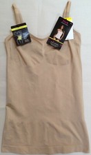 NWT MAIDENFORM LIGHT CONTROL NUDE SEAMLESS SHAPING TANK 12584 SIZE MEDIUM 29