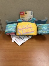 Speedo Splash Jammer Life Jacket Vest - Good Vibes. Kids 33-55lbs