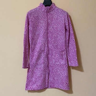 Vogue Italy Sweatshirt Homewear Morgenmantel Pyjama Rosa Fleckig Winter Cozy Warm