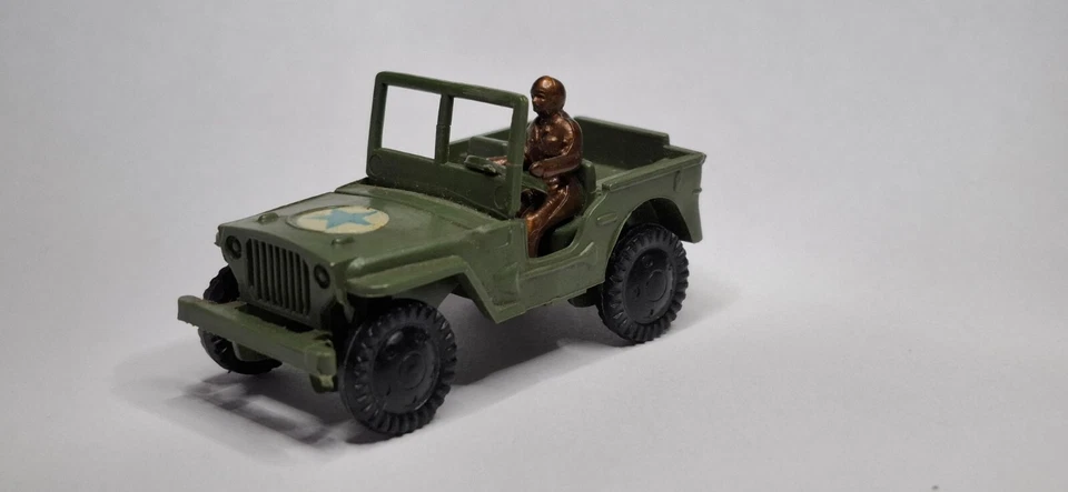 JEEP  - SAM TOYS N°437 - PLASTICA - ITALIA - Immagine 2 di 4
