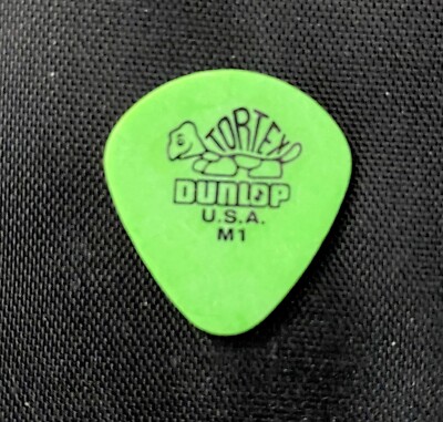 Dunlop Guitar Pick .88mm Green Tortex Jazz M1 Round Medium (3 Pack) NEW