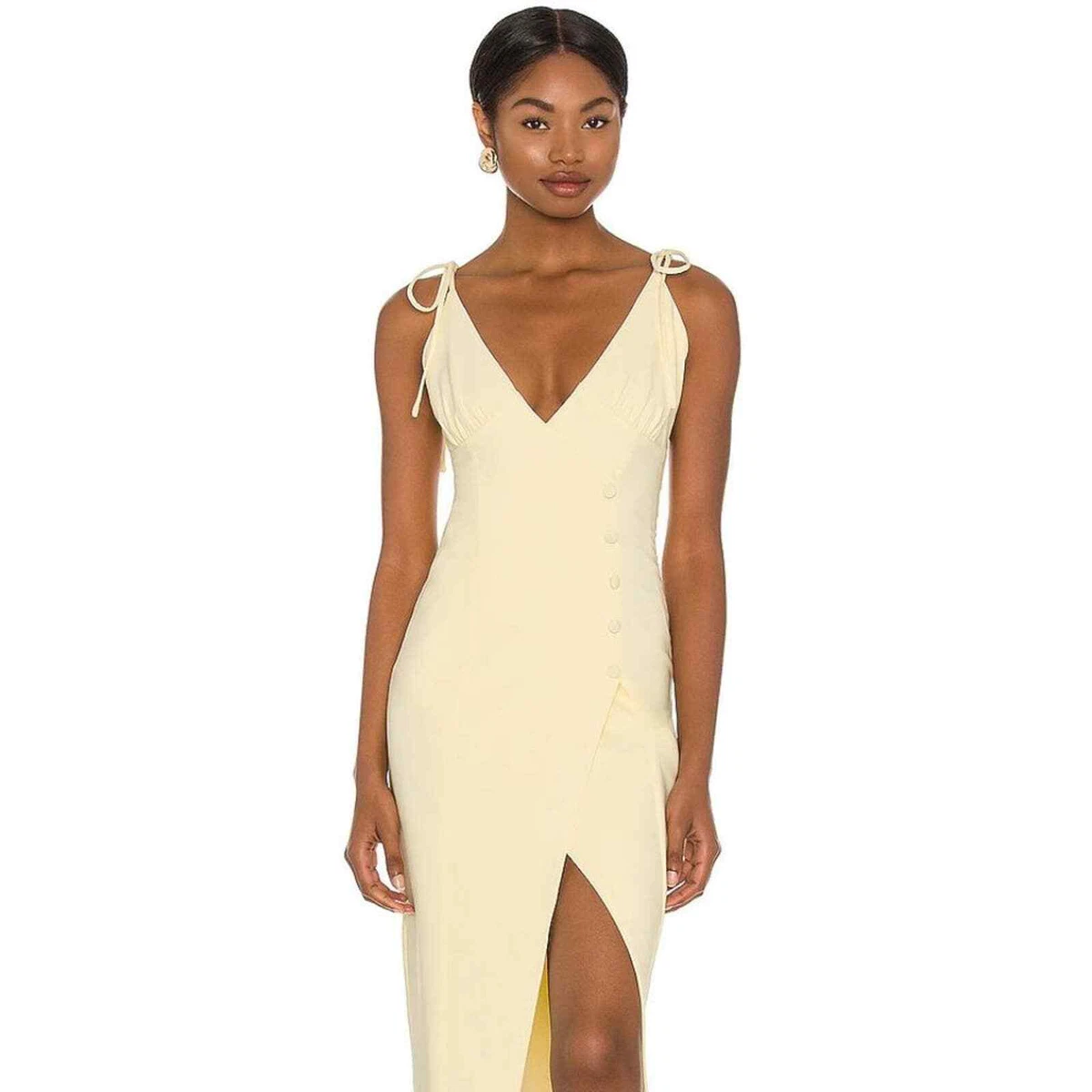 Camila coelho top yellow dress
