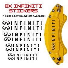 8x Infiniti Brake Caliper Decal Stickers / Ca...