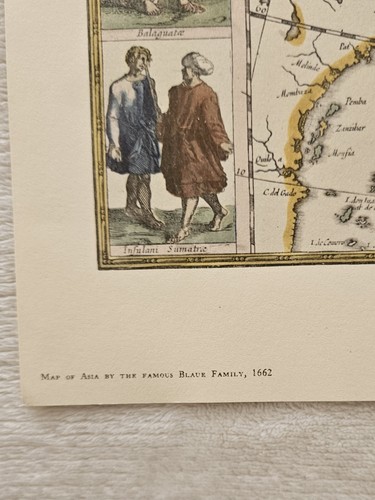Lot Vintage Deko-Karten 15-16. Jahrhundert: Asien, Kanada Heiliges Land, Neu Belgien - Bild 15 von 19