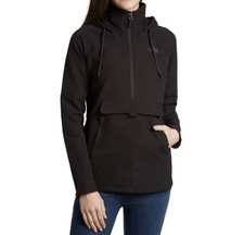 Tnf The North Face Tekno Ridge Women's Black Wind Resistant Hoodie Size Xs  6/8