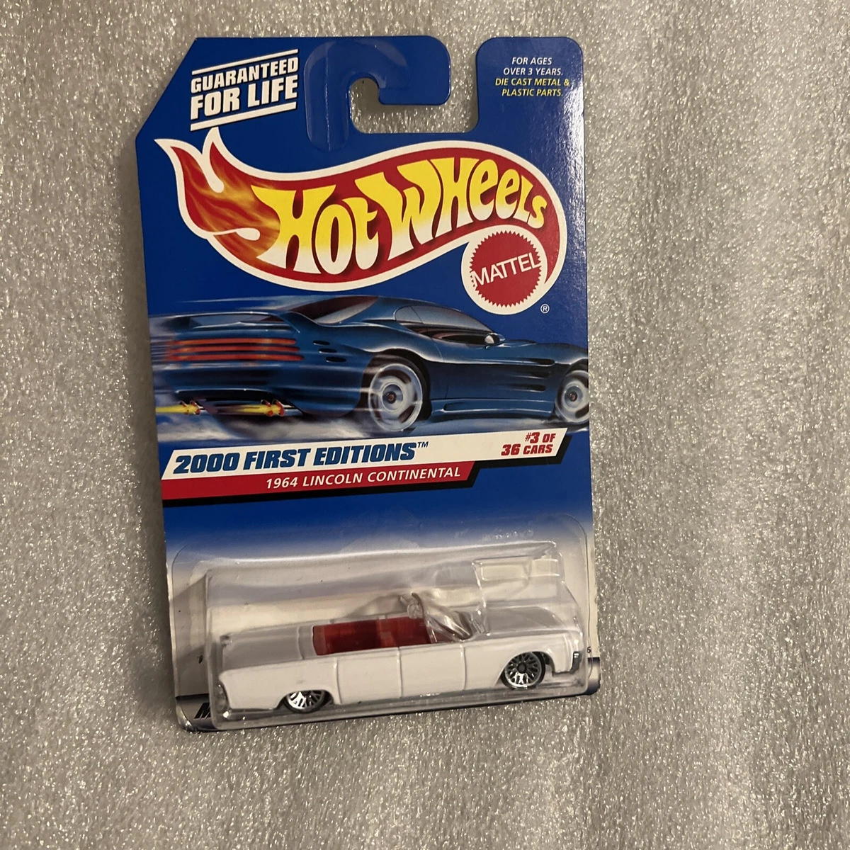Hot wheels 2000 first sales edition 1964 lincoln continental