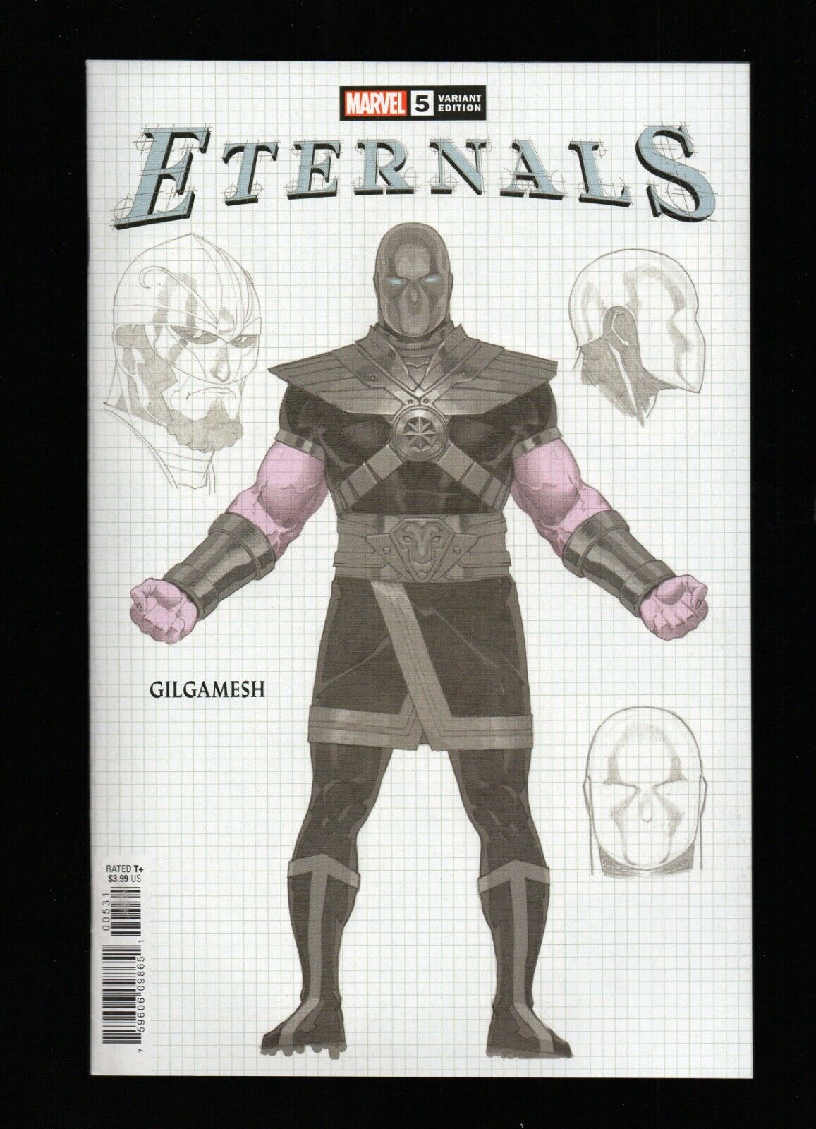 Eternals #5 1:10 Gilgamesh Design Variant NM (2021) Marvel Comics