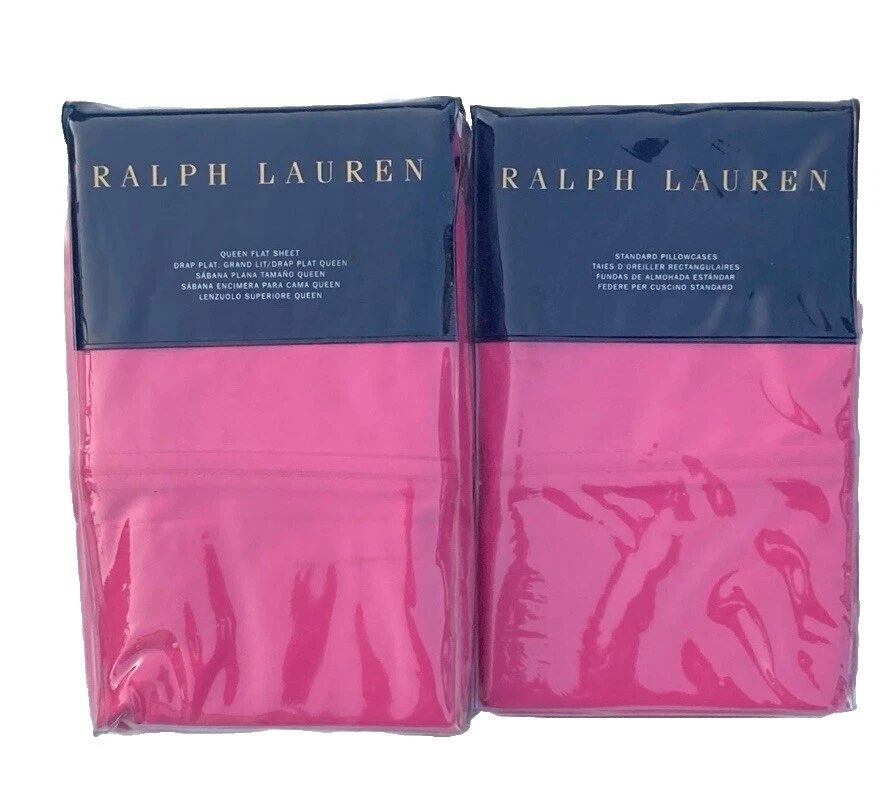 Ralph Lauren Percale Queen Bed Sheets