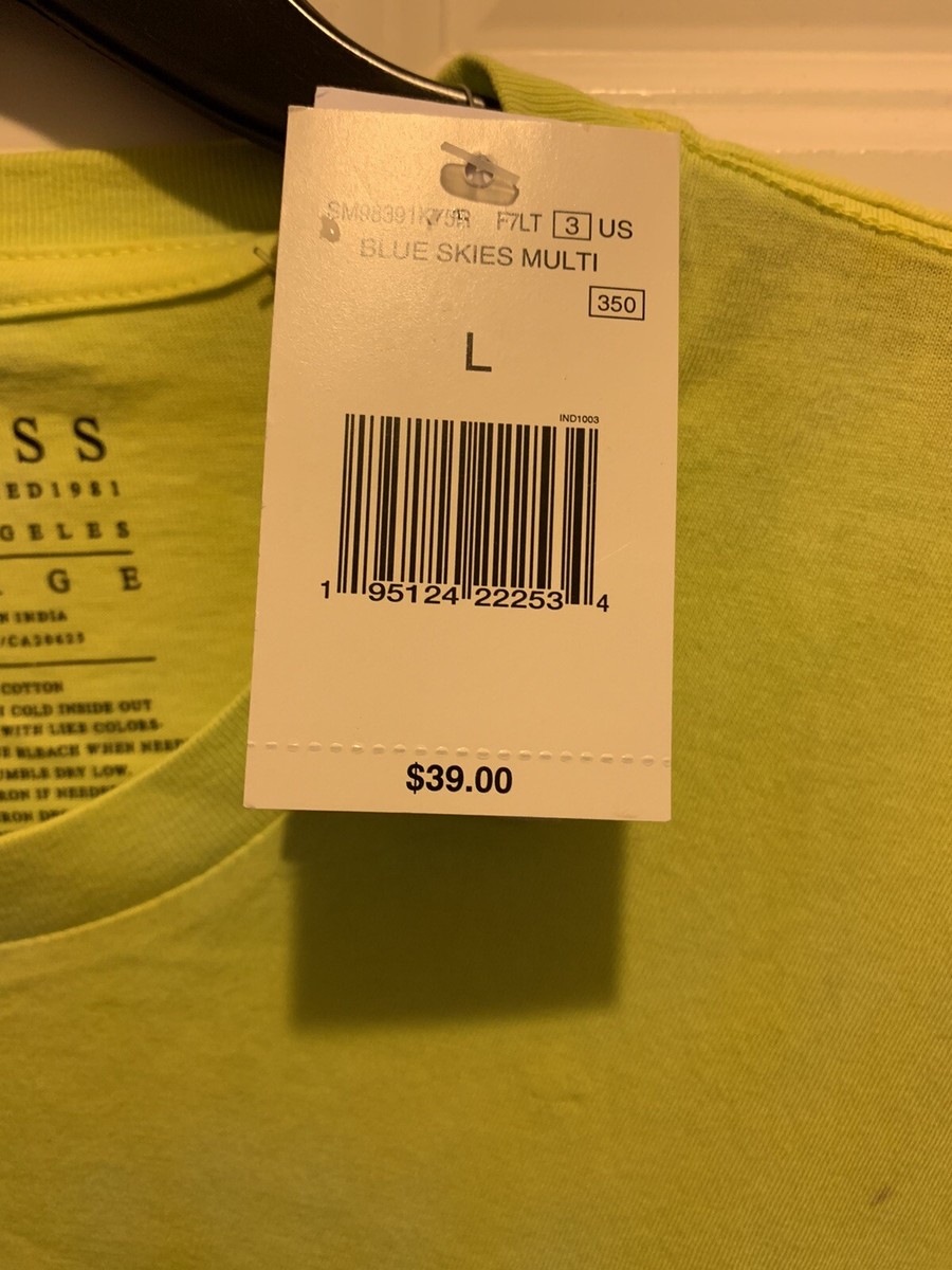 NWT Guess Tie Dye T-Shirt | Men's Sz L | eBay