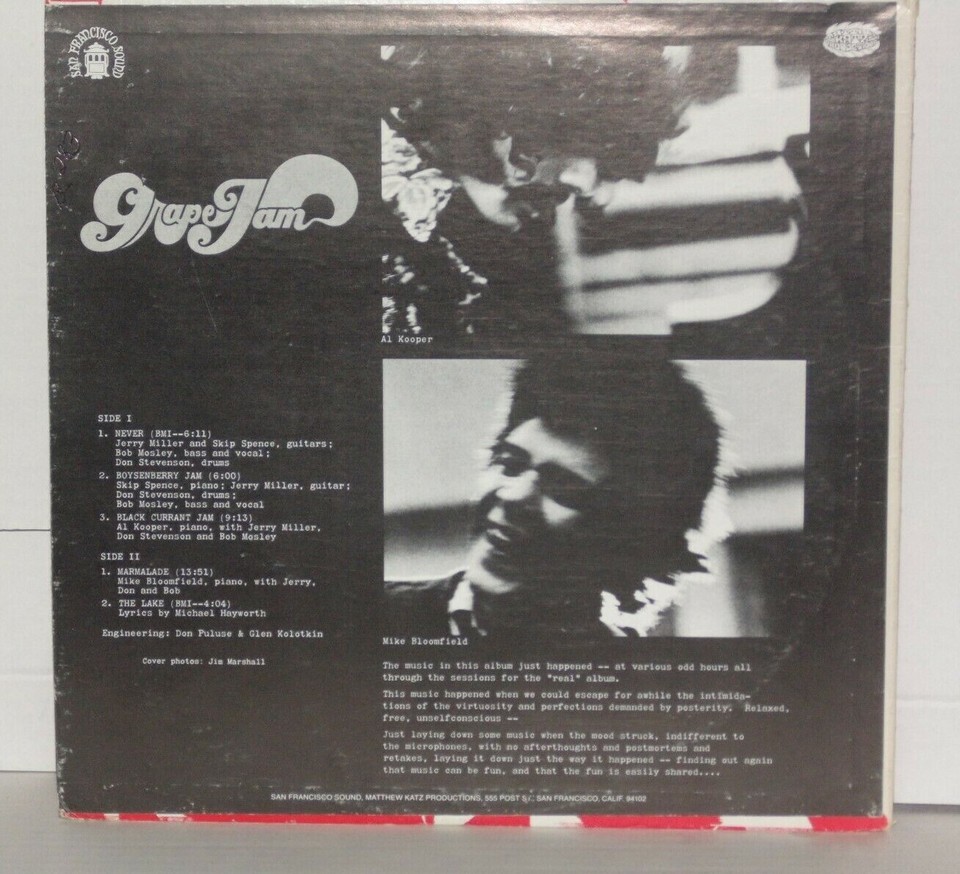 MOBY GRAPE Jam LP VG+ Plays Well San Francisco Sound SFS04801K eBay