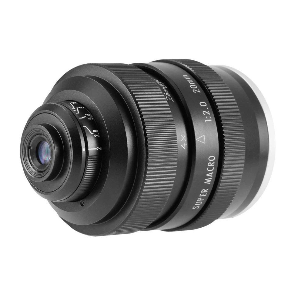 Zhongyi Free Ｗalker 20mm F2.0 Super Macro Close Up Lens for Sony FE mount Camera - Image 2 of 4